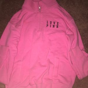 Pink hoodie